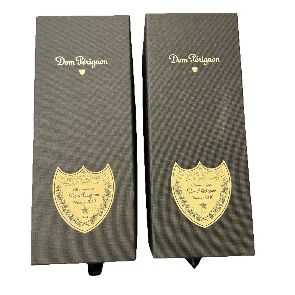 2 Empty Don Perignon Champagne Brut 2010 Empty Boxes - Picture 1 of 7
